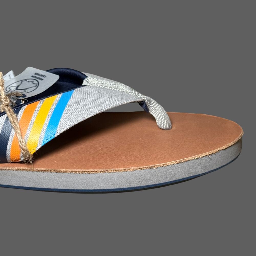 Hari Mari Del Mar Flip Flops Horizon Men’s 9 NWT - Picture 9 of 10